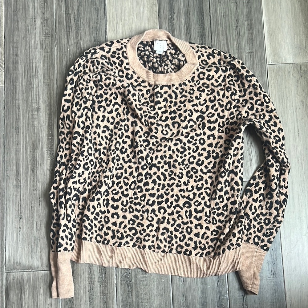 Cheetah Sweater